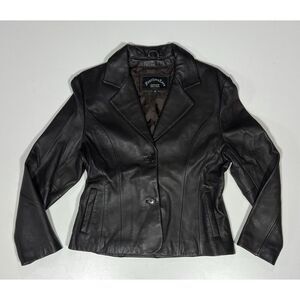 Fourteen‎ Zero Genuine Leather Jacket Women Size M
